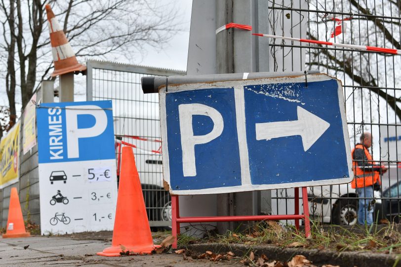 Zweite Saison für die Kirmes-Parkplätze.