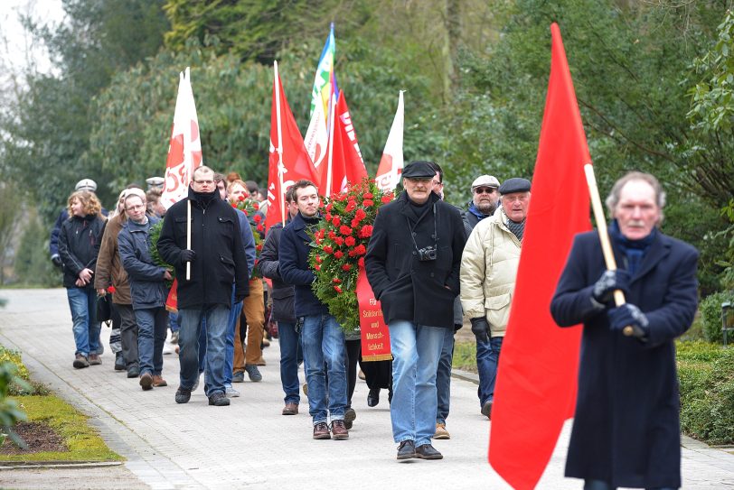 Gedenken an die Opfer der Märzrevolution 1920. (Archiv)