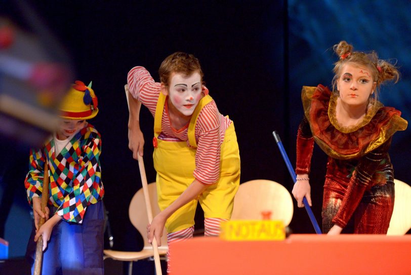 Die Premieren-Vorstellung im Circus Schnick Schnack.