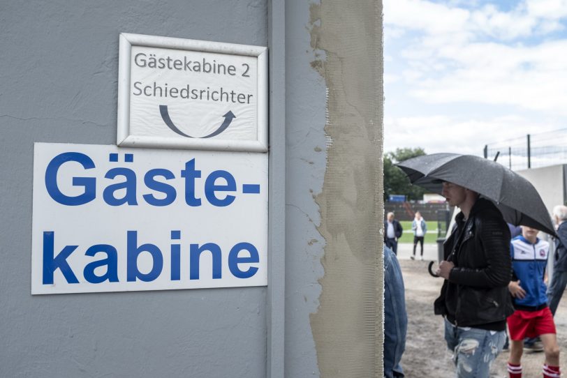 Das neue Stadion.