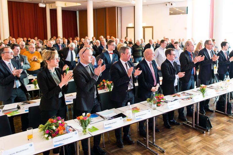 Standing Ovation für Dr. Klaus Balster Ehrenmitglied beim LSB NRW.