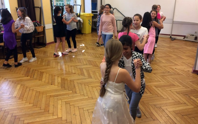 Das Archivbild zeigt die Projektwoche Kreative Schule am Wanner Gymnasium.