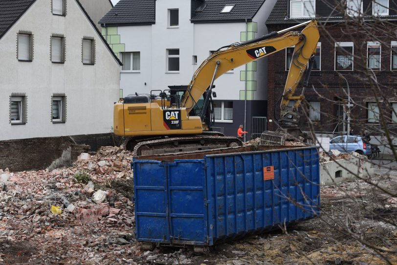 Der Feuerwehreinsatz an der Karlstraße.