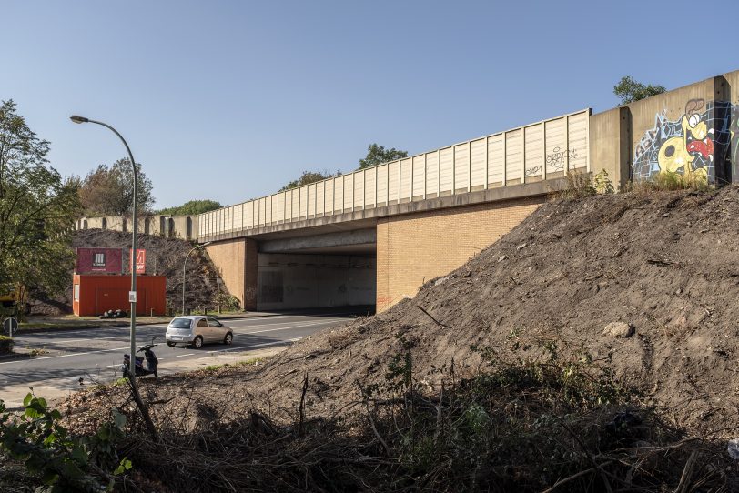 Autobahnbrücke Forellstraße.