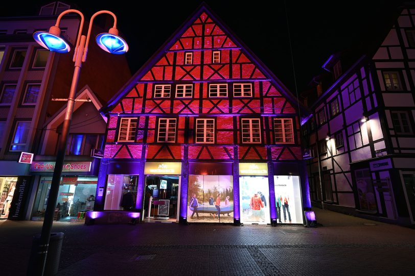 Recklinghausen leuchtet nach eine Jahr Corona-bedingter Pause wieder.
