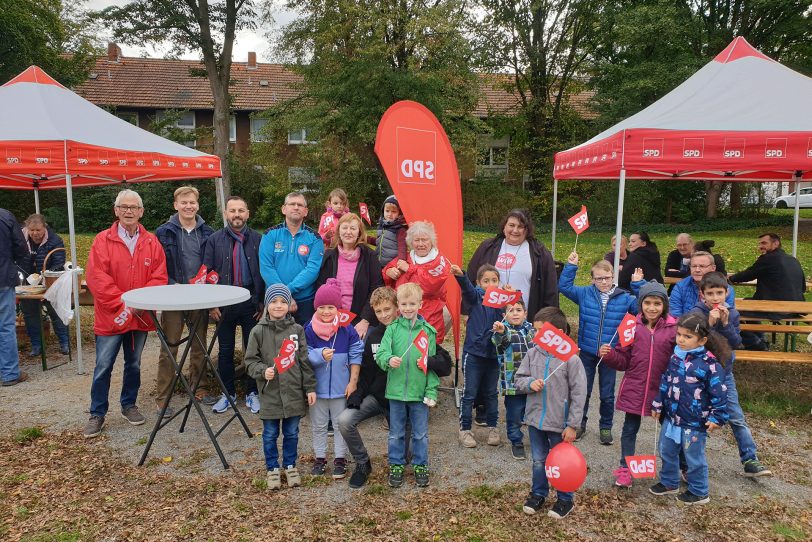 Beim Spielplatzfest