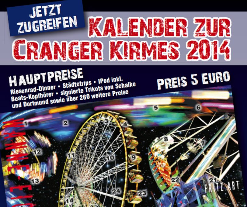 Der Kirmes-Kalender des Leo-Hilfswerks Wanne-Eickel.