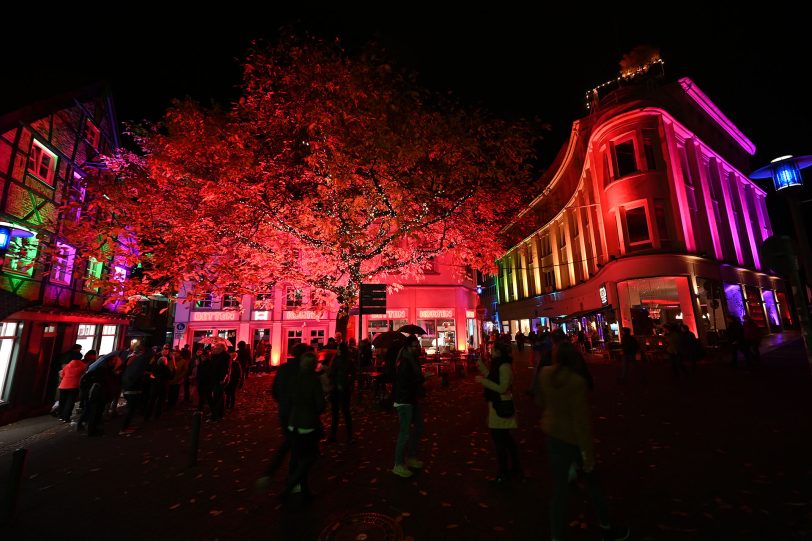 Recklinghausen leuchtet nach eine Jahr Corona-bedingter Pause wieder.