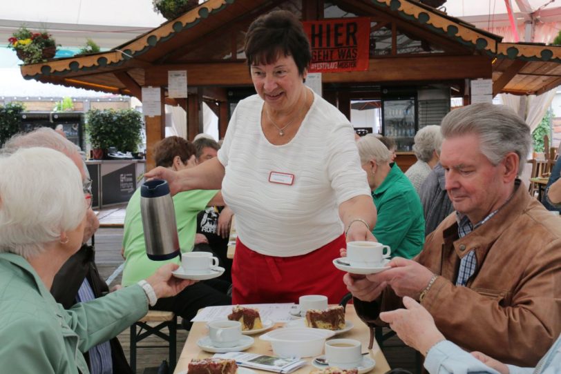 Senioren-Nachmittag auf Crange am 10. August 2017.