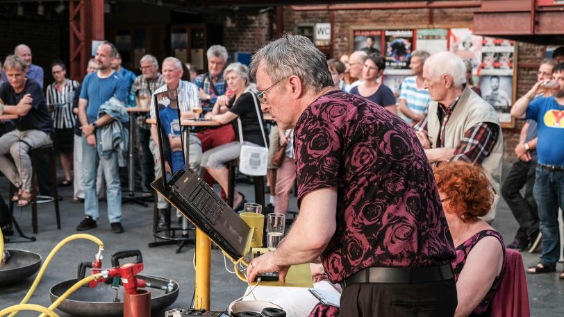 Abbauhammerkonzert in den Flottis.