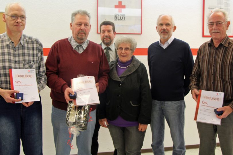 v.l.Heinrich Bialas, Siegbert Piorkowski, Ralf Petruck, Magdalene Sonnenschein, Dr. Jürgen Kozianka, Reiner Falk.