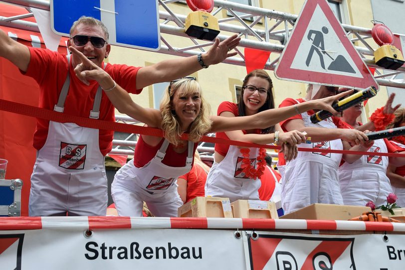 Der Kirmesumzug 2015.