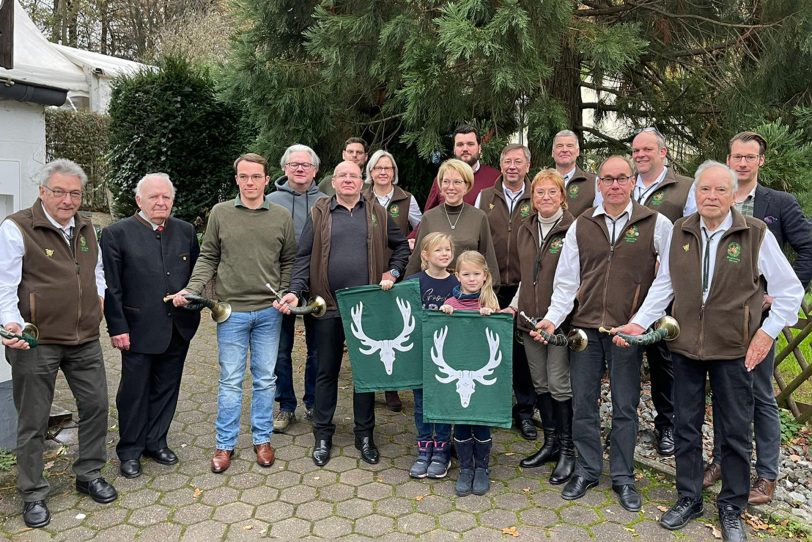 Das Jagdhornbläsercorps des Hegering Herne feierte im Dezember 2022 sein 70. Jubiläum.