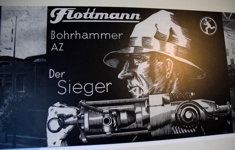 Flottmann-Dauerausstellung in den Flottmann-Hallen.