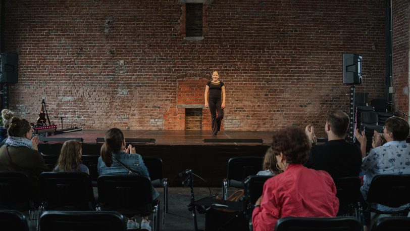 Benefiztag an der Künstlerzeche Unser Fritz mit der Vorstellung der neuen "Bühne Unser Fritz", ein freies Theaterprojekt.