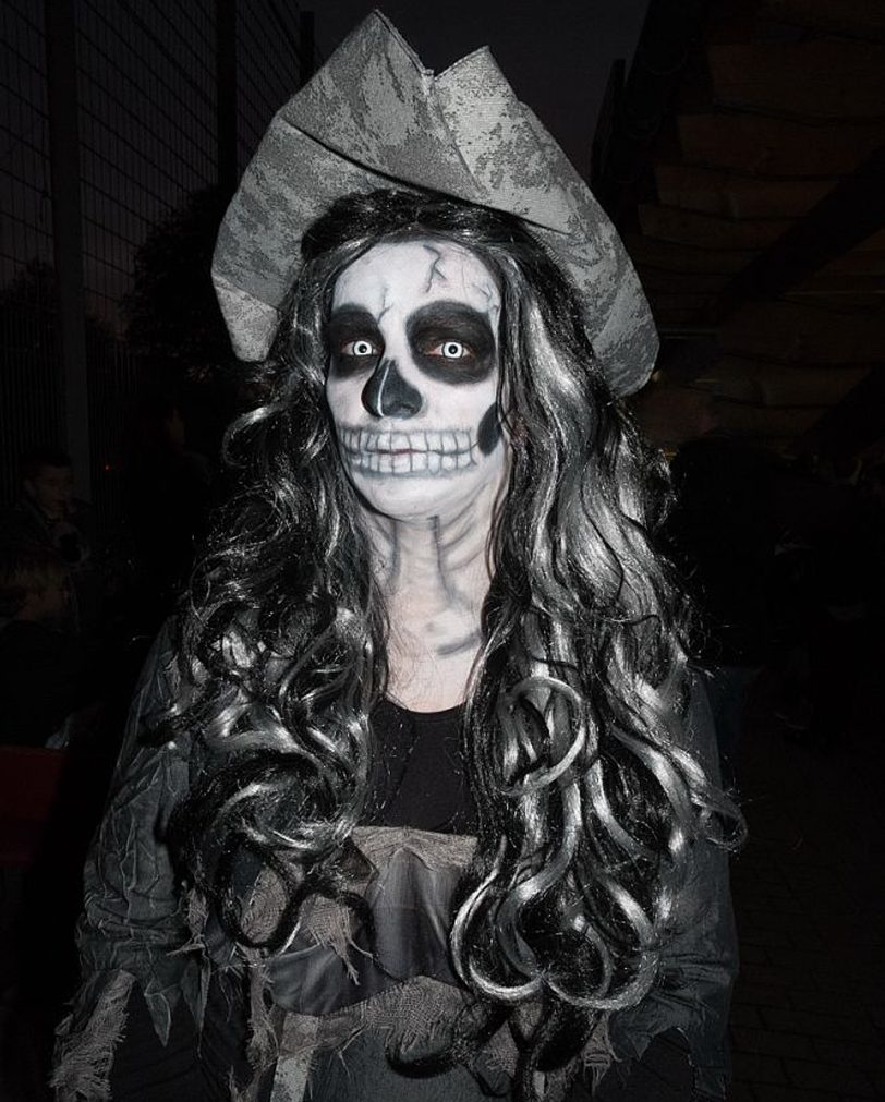 Halloween-Party im Wanner Stadtgarten.