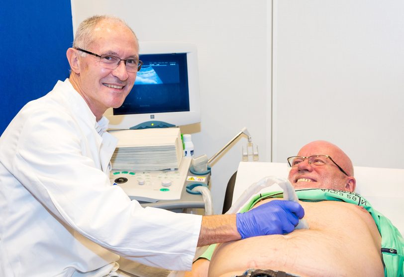 Beim Screening-Tag im Marien Hospital Herne führten Dr. Luc Claeys und sein Team über 160 Untersuchungen durch.