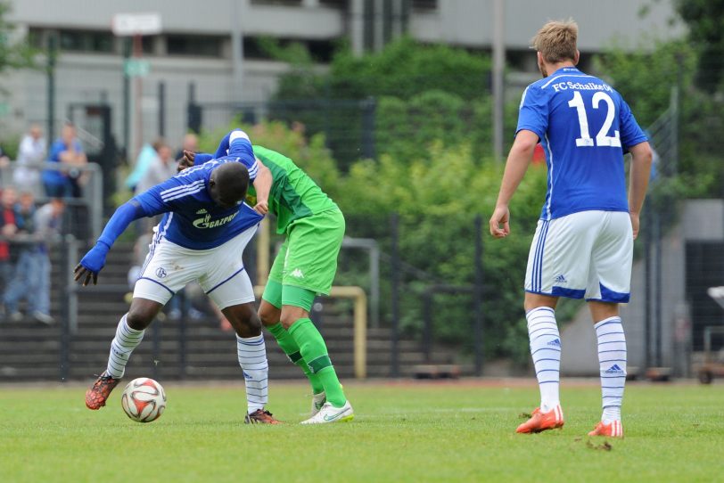 Impressionen vom letzten Pflichtspiel von Gerald Asamoah in der Mondpalast Arena