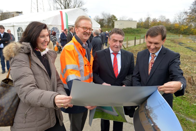 Marita Bergmaier, Dr. Jochen Stemplewski , Michael Groschek, Dr. Frank Dudda.