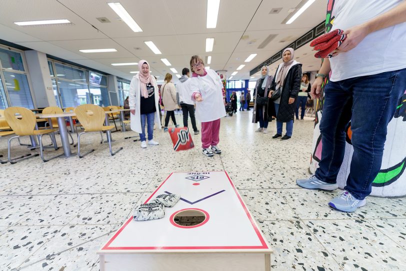 Beim Aktivtag Sport und Inklusion 2025 konnten Sportarten ausprobiert werden.
