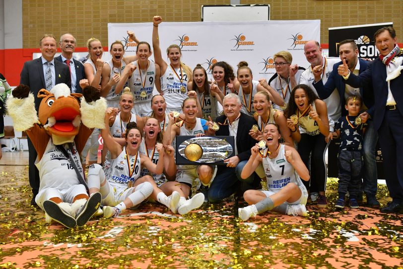 Die Basketballerinnen vom HTC gewannen 2018 die Wahl zur Mannschaft des Jahres.
