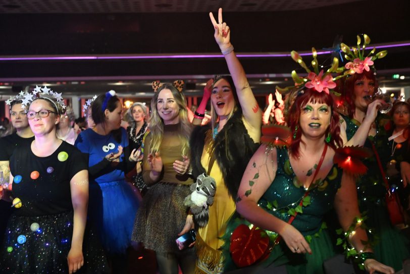 Partystimmung beim Damenabend der HeKaGe