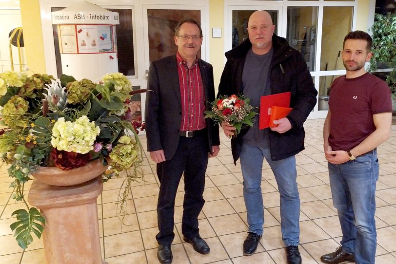 v.l. Ulrich Klonki, Herbert Schlickmann, Flemming Menges.