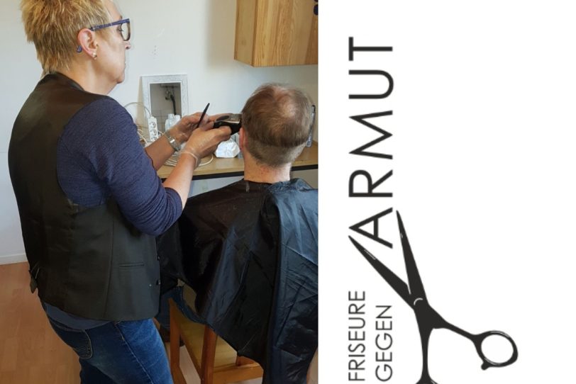 Friseure gegen Armut.