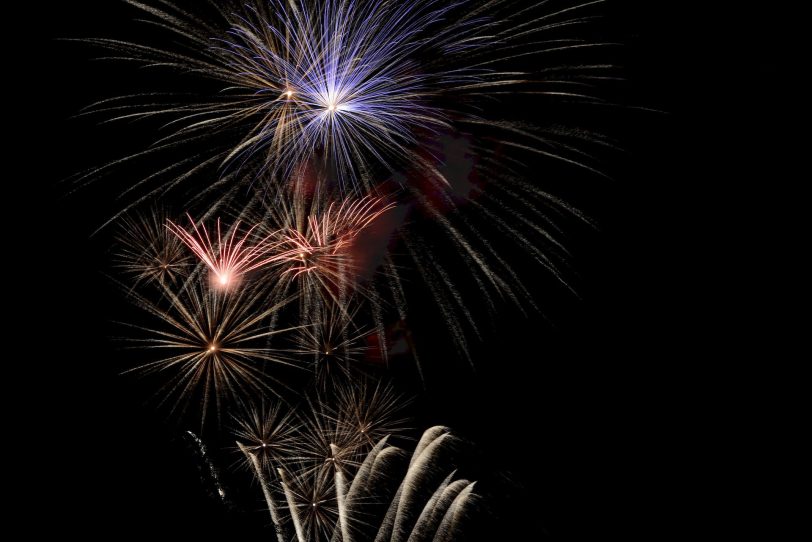 Eröffnungsfeuerwerk der 580. Cranger Kirmes
