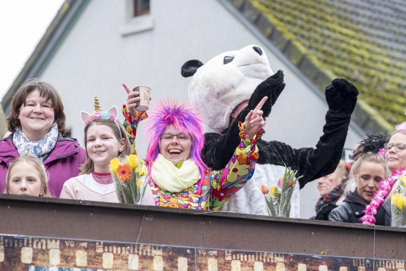 Rosenmontagsumzug der HeKaGe in Herne (NW), am Montag (24.02.2020).