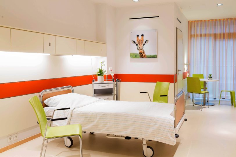 Neue Patientenzimmer