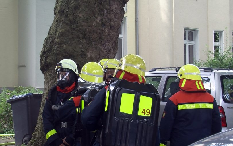 Feuerwehr-Einsatz .