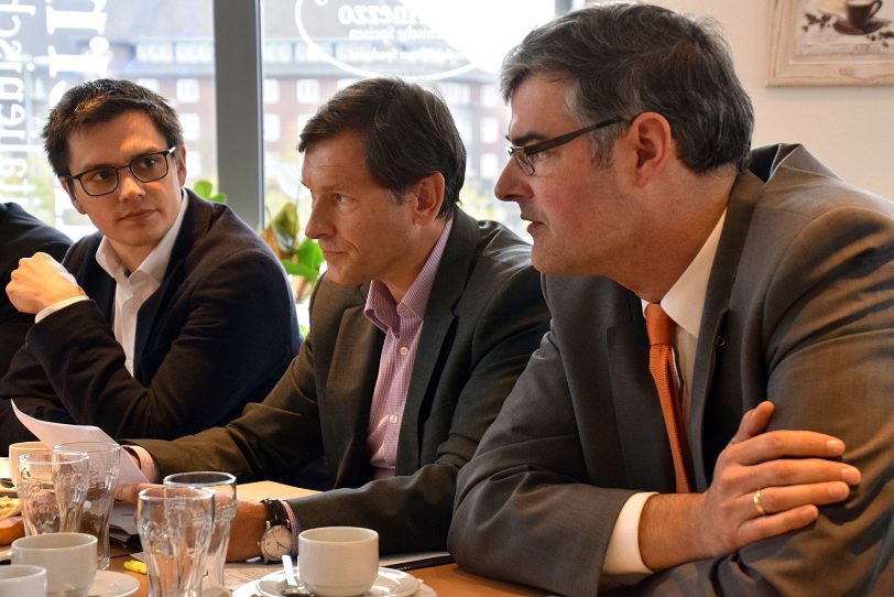 v.l. Alexander Vogt, Dr. Frank Dudda, Markus Schlüter.