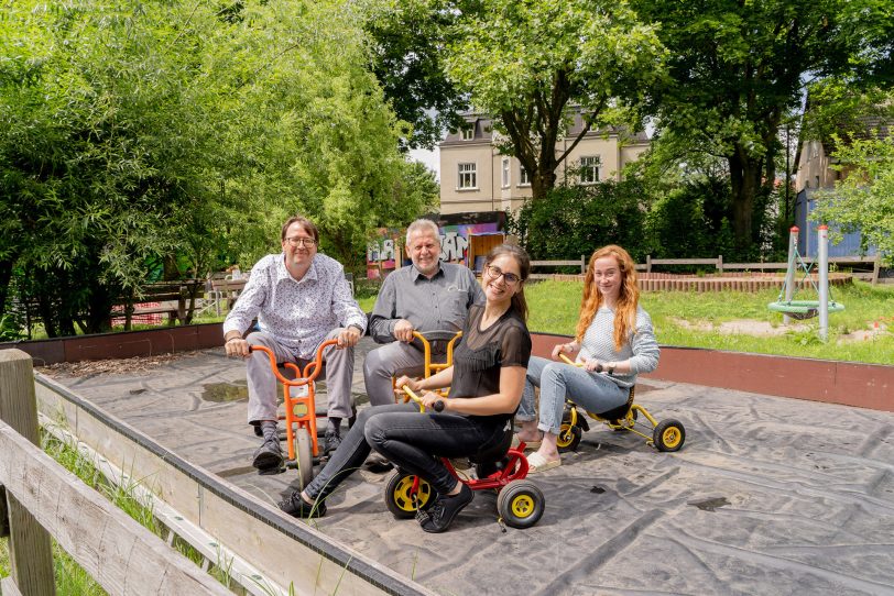 Mitarbeiter des Stadtjugendrings und der Stadt Herne stellten das Sommer-Ferien-Programm 2021 vor.