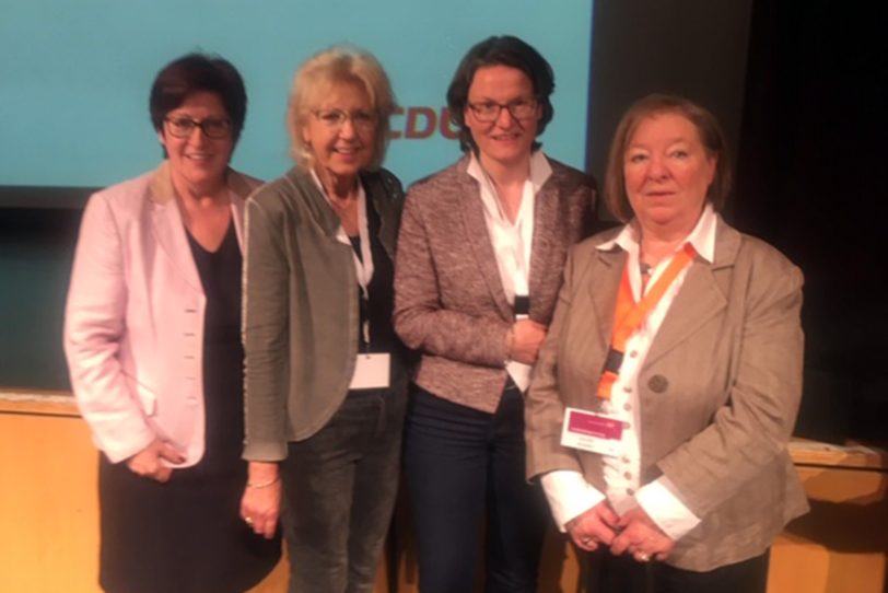 Ingrid Fischbach, Bärbel Giesler, Ina Scharrenbach, Gudrun Nott.