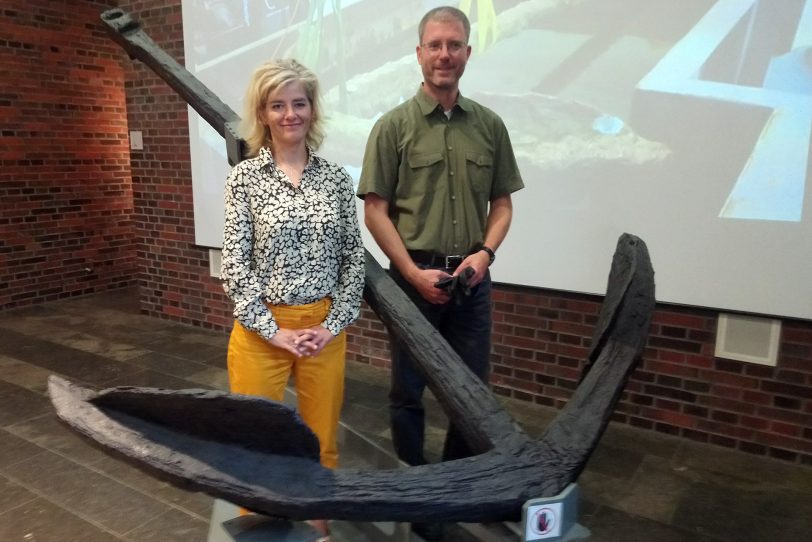 v.l. Dr. Doreen Mölders, Dr. Stefan Leenen.