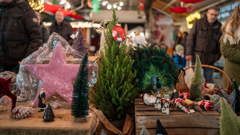 Der wewole-Adventsmarkt auf dem Gelände der Gärtnerei und Floristik an der Nordstraße lud an zwei Tagen zum Stöbern nach Geschenkideen ein.