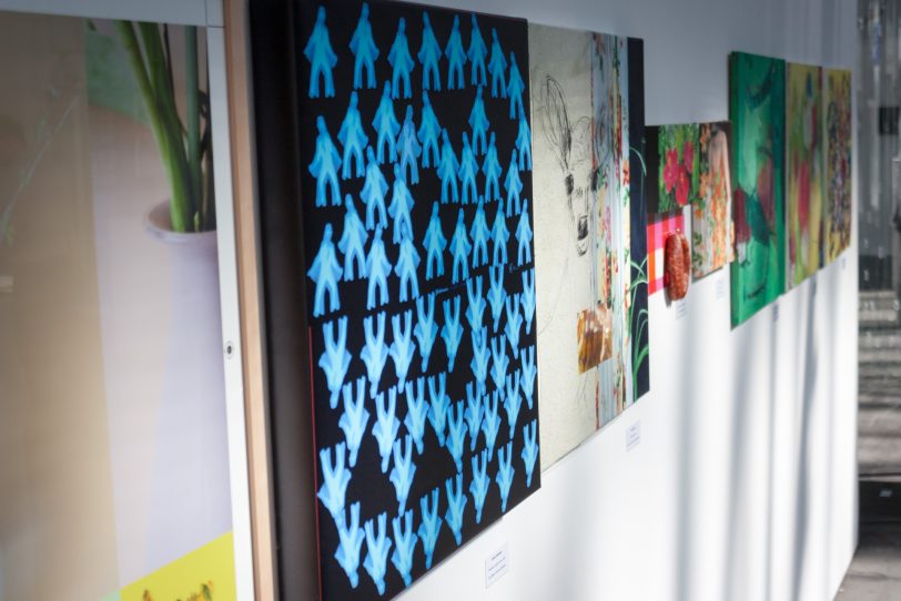 Kunst der Flottmann 30 hoch Ausstellung zum 30-jährigen Jubiläum.