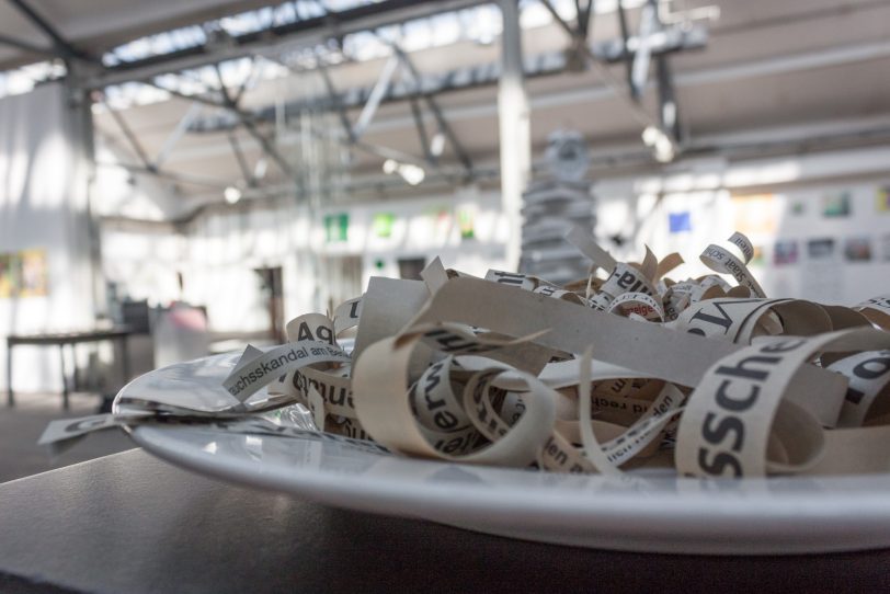 Kunst der Flottmann 30 hoch Ausstellung zum 30-jährigen Jubiläum.