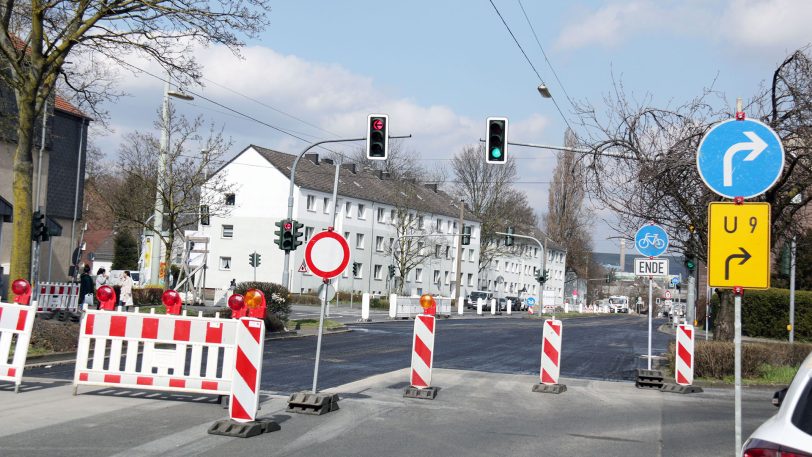 Viele Sperrungen und Umleitungen waren die Folge der Arbeiten.