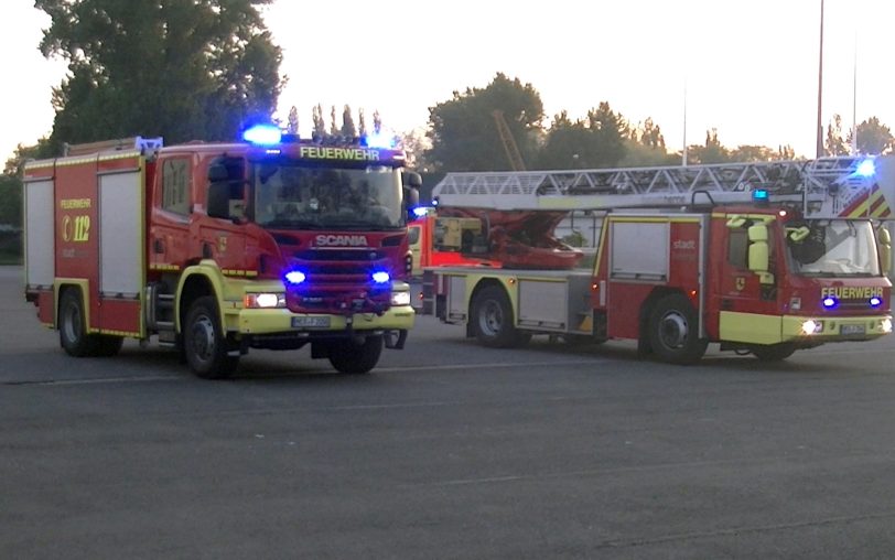 Im Einsatz.
