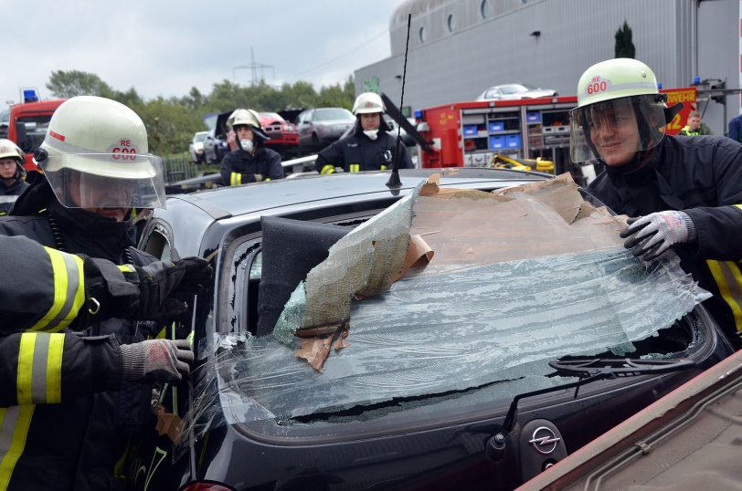 Übung der Feuerwehr. (Archiv)
