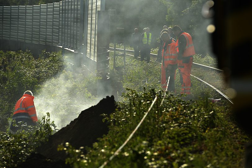 Britische Brandbombe in Holsterhausen entschärft.