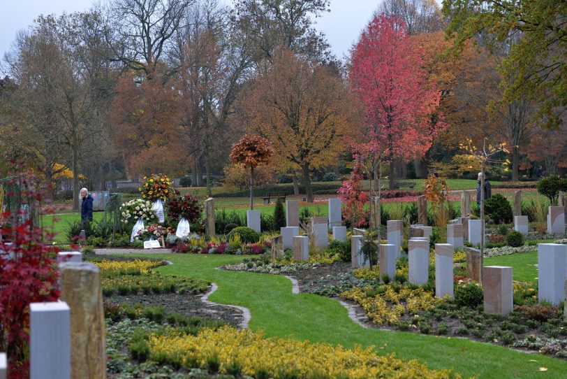 Memorium-Garten auf dem Südfriedhof.