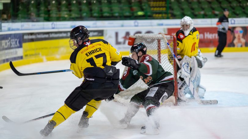 Herner EV gegen Krefelder EV am 10.1.2021, Endstand 3:1.