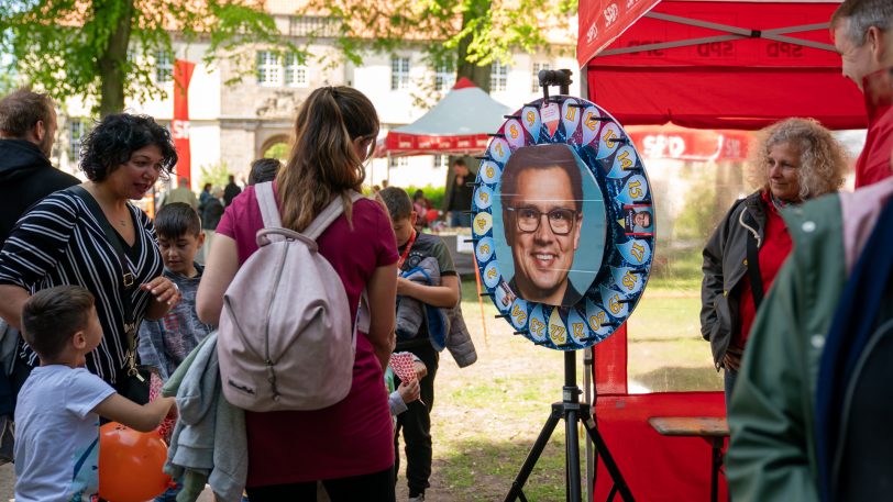 Das traditionelle SPD-Familienfest im Herner Schlosspark fand am Sonntag (8.5.2022) nach zweijähriger Pause wieder statt.