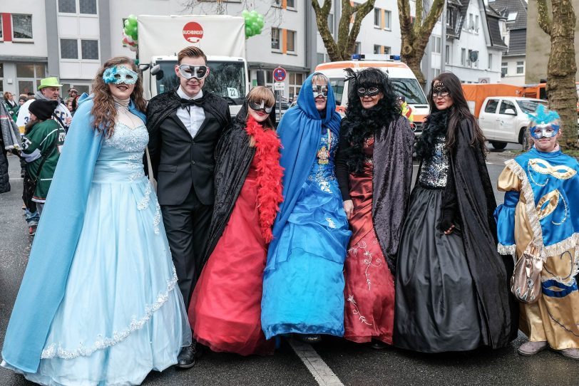 Impressionen vom Rosenmontagszug in Herne 2018.