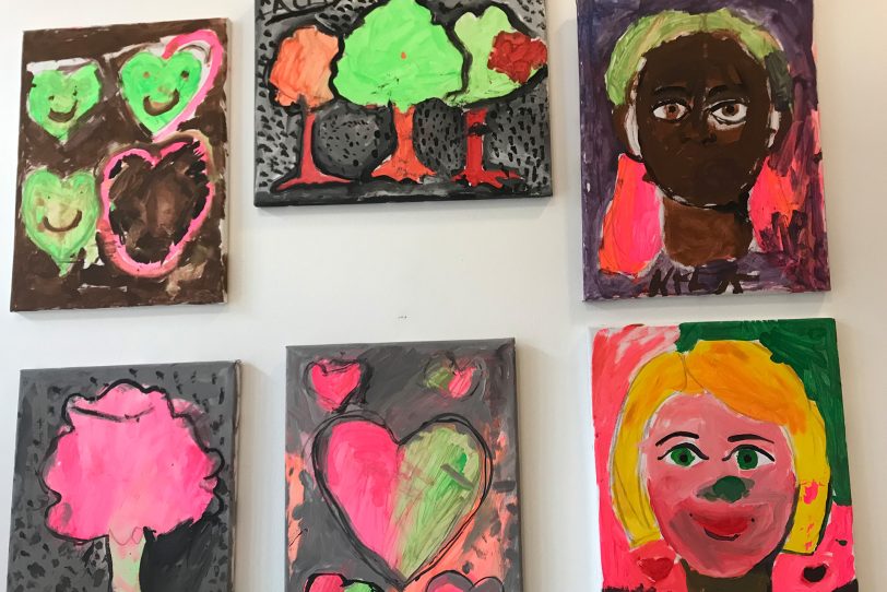 Die Werke sind mit viel liebe zum Detail entstanden und sollen das künstlerische Interesse der Kinder fördern.
