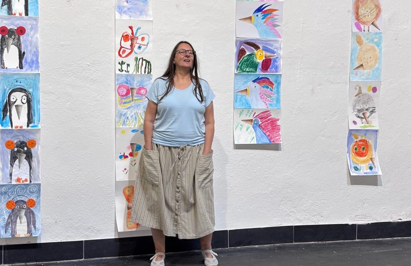 Sabine Blömeke ist die Initiatorin des Kunstprojektes.