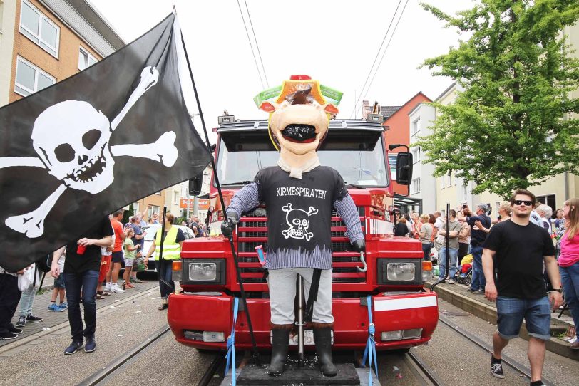 Der Kirmesumzug 2015.